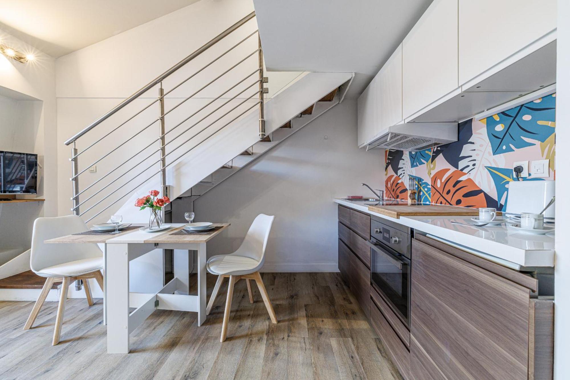 3 Clemenceau - Duplex - Dernier Etage - Balcon - Hyper Centre Lejlighed Nice